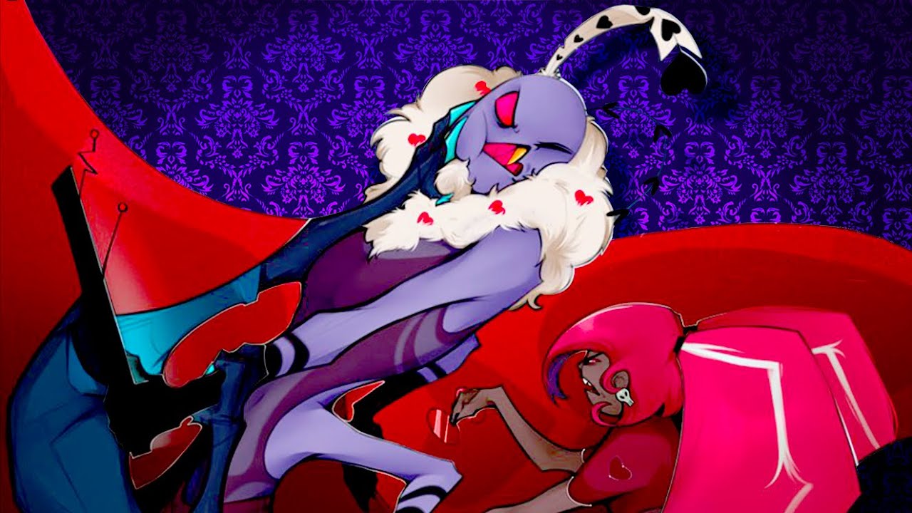 GLASSES - FT. VOX + VALENTINO + VELVETTE (Hazbin Hotel Comic Dub