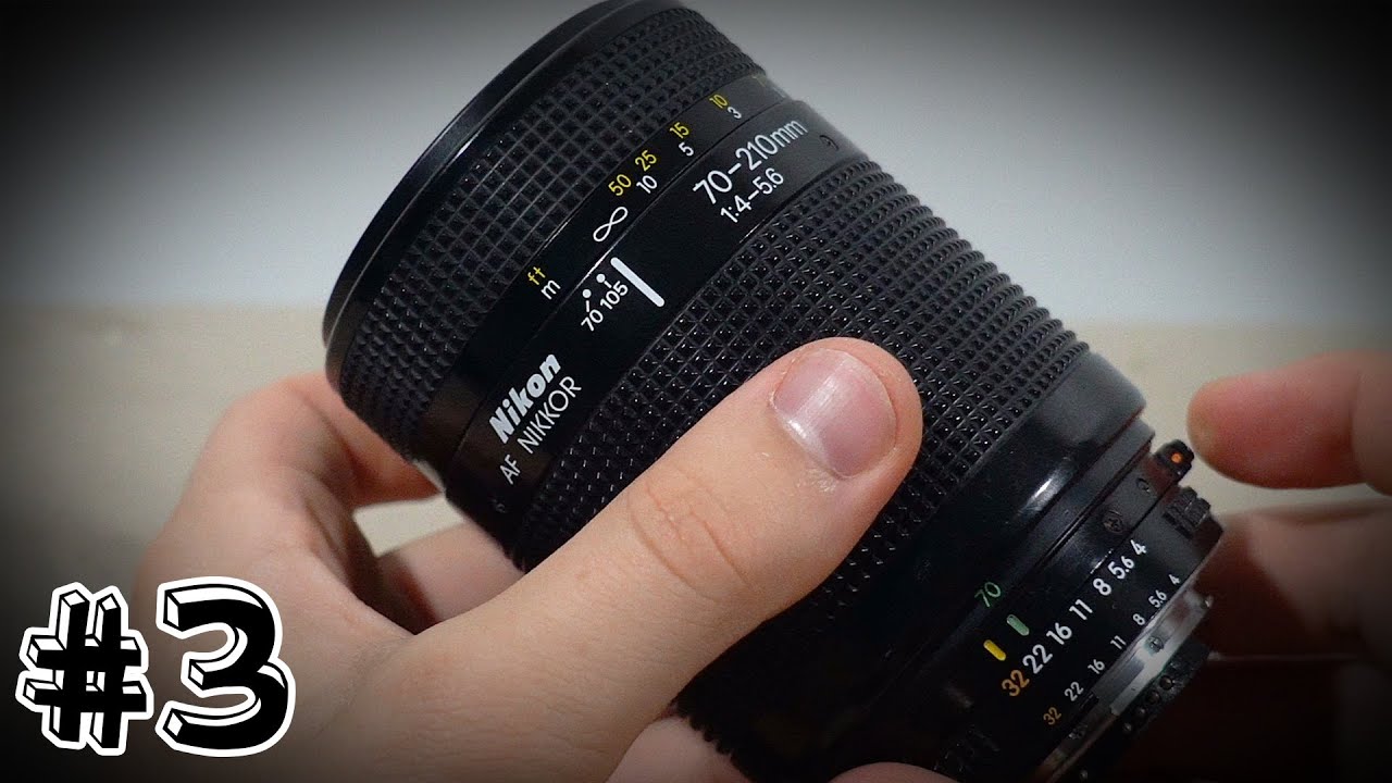 What's That Lens: #3 Nikon Nikkor AF 70-210mm f4-5.6 Lens 70-210/4
