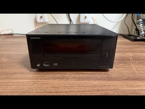 ハードオフで2,750円で購入したONKYO CR-U1をメンテナンス - YouTube