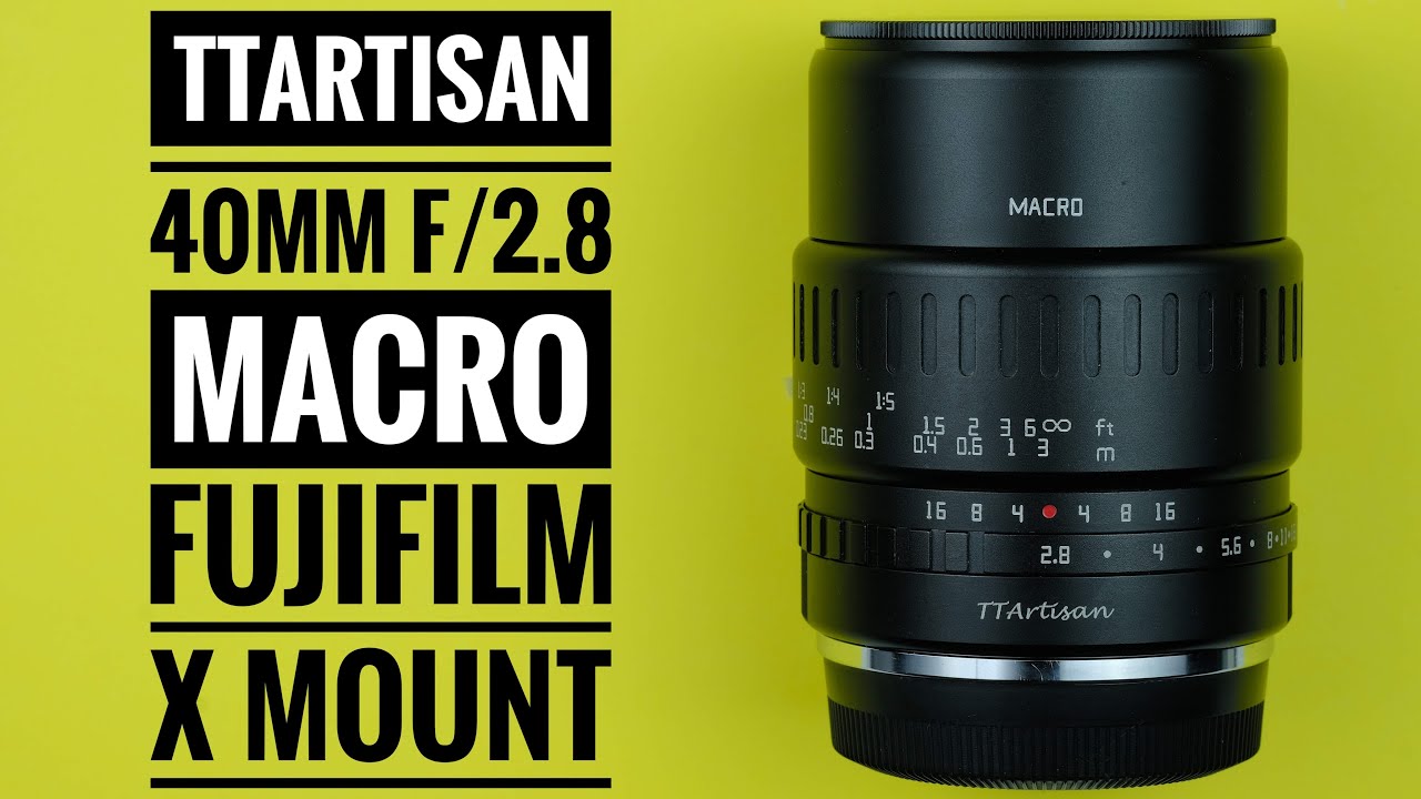TTArtisan 40mm f/2.8 Macro Fujifilm X Mount - YouTube