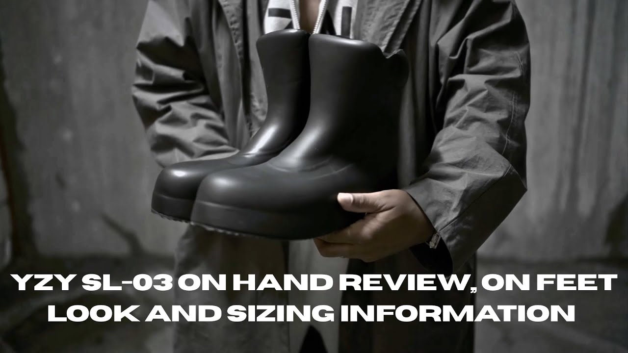 First Yeezy SL-03 Review In-Hand, On Feet Look, and Sizing