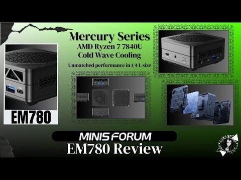 Minisforum EM780 Micro Mini PC - YouTube