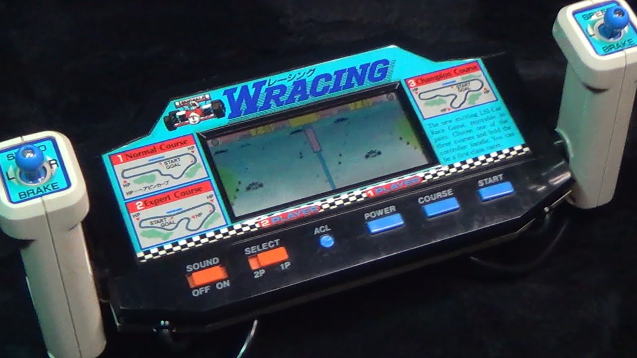 J*1様 動作未確認 希少 WRACING ダブルレーシング LSIゲーム バン 動作