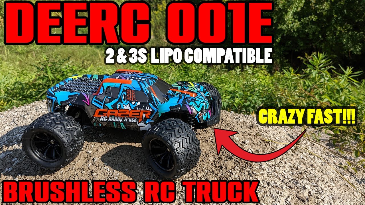 DEERC 001E Brushless 4WD (2 & 3s Compatible) RC Truck Review