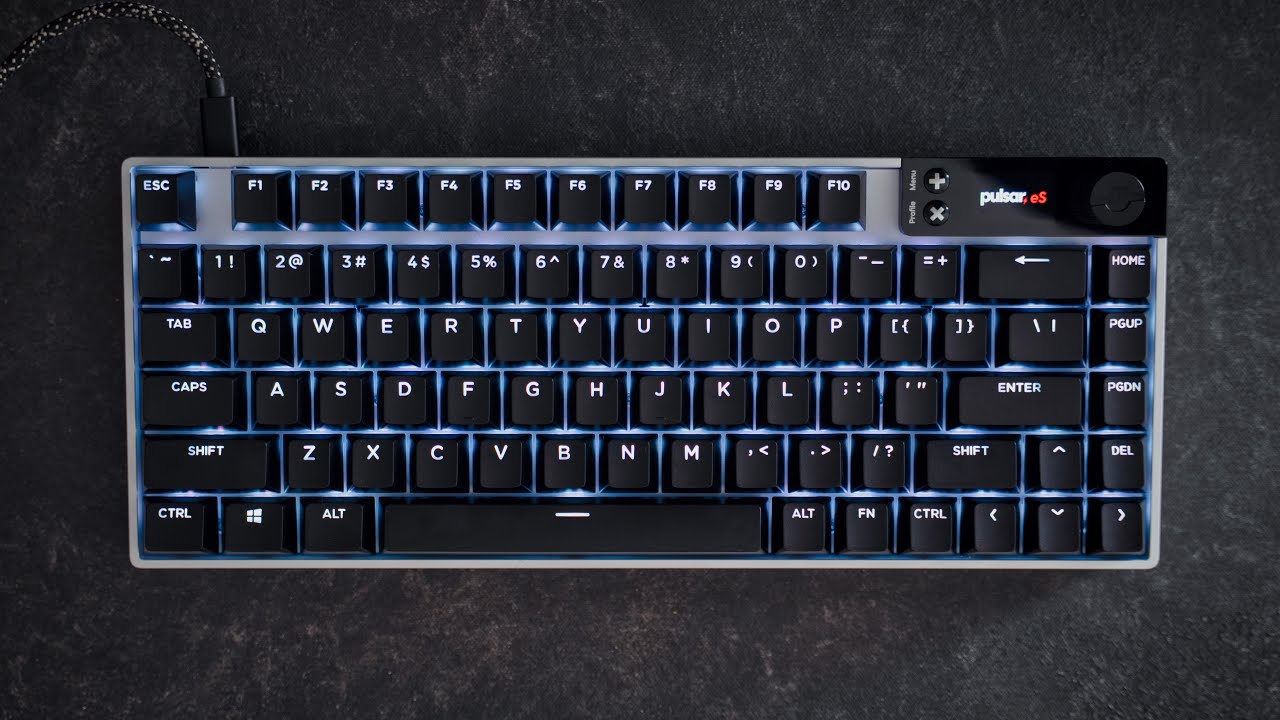 Pulsar eS HE 70 Gaming Keyboard - YouTube