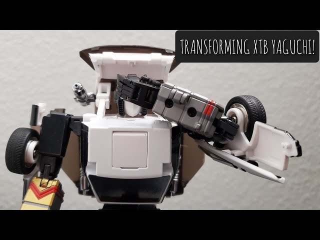 Transforming X-Transbots Yaguchi, A.K.A. Omnibot Downshift! - YouTube