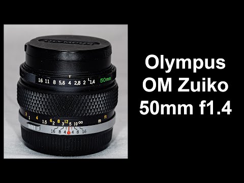 Olympus OM Zuiko 50mm f1.4 Lens Review - YouTube