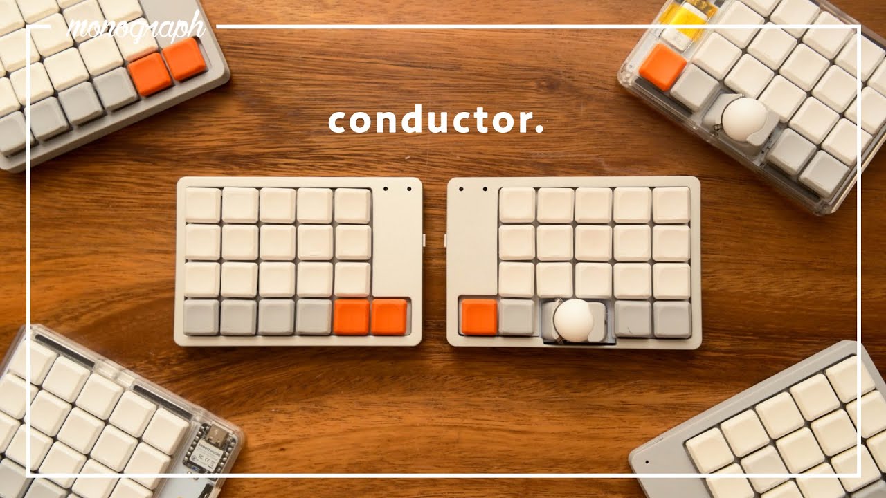 Conductor Wireless Split Keyboard with Travo Complete Guide Vol.1
