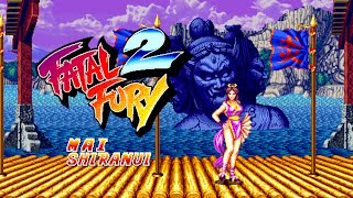 Fatal Fury 2 - Mai Shiranui (Neo Geo MVS) 餓狼伝説2 新たなる闘い