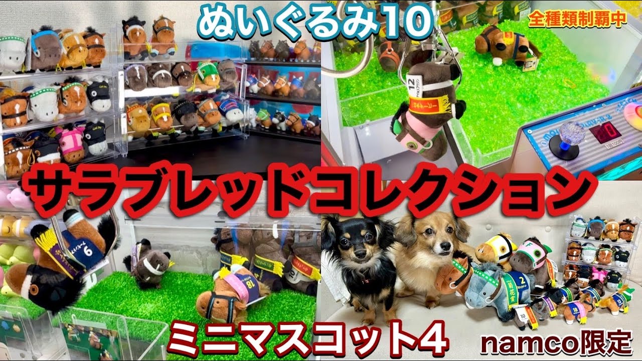 サラブレッドコレクション#28～ぬいぐるみ10🏇namco限定ミニマスコット