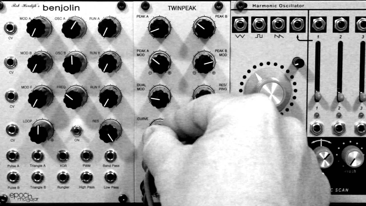 Epoch Modular TwinPeak set / モジュラーシンセ Epoch Modular