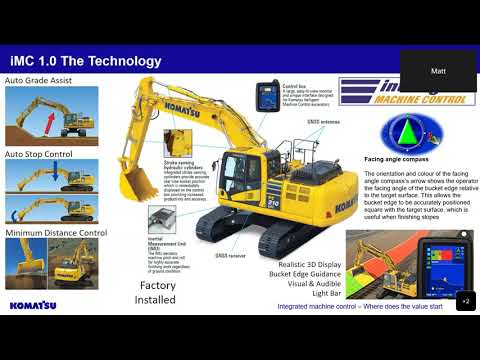 Komatsu Smart Construction Webinars | Session 2: Intelligent