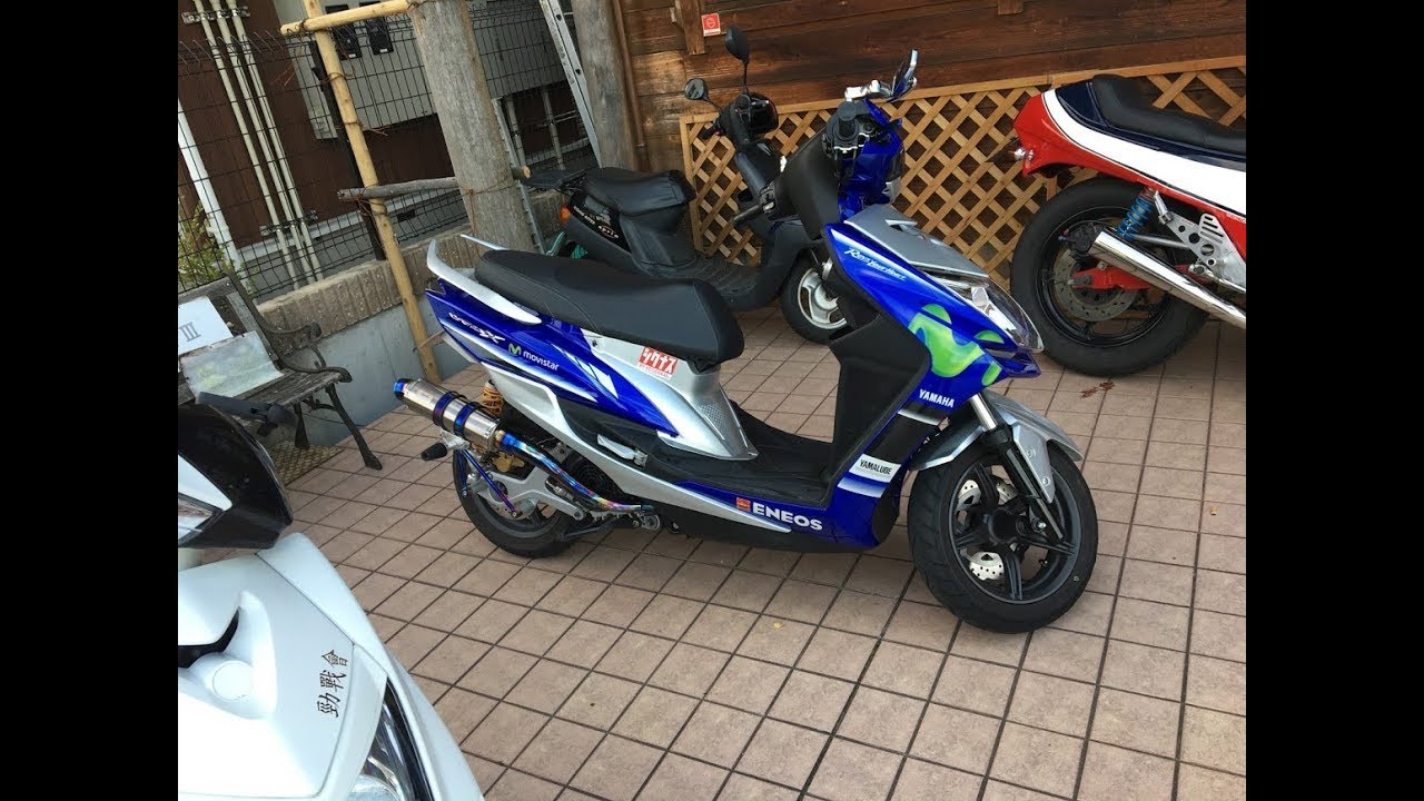 ウインドジャマーズフルチタンの音を聞いてくれ 2017 YAMAHA CYGNUS-X