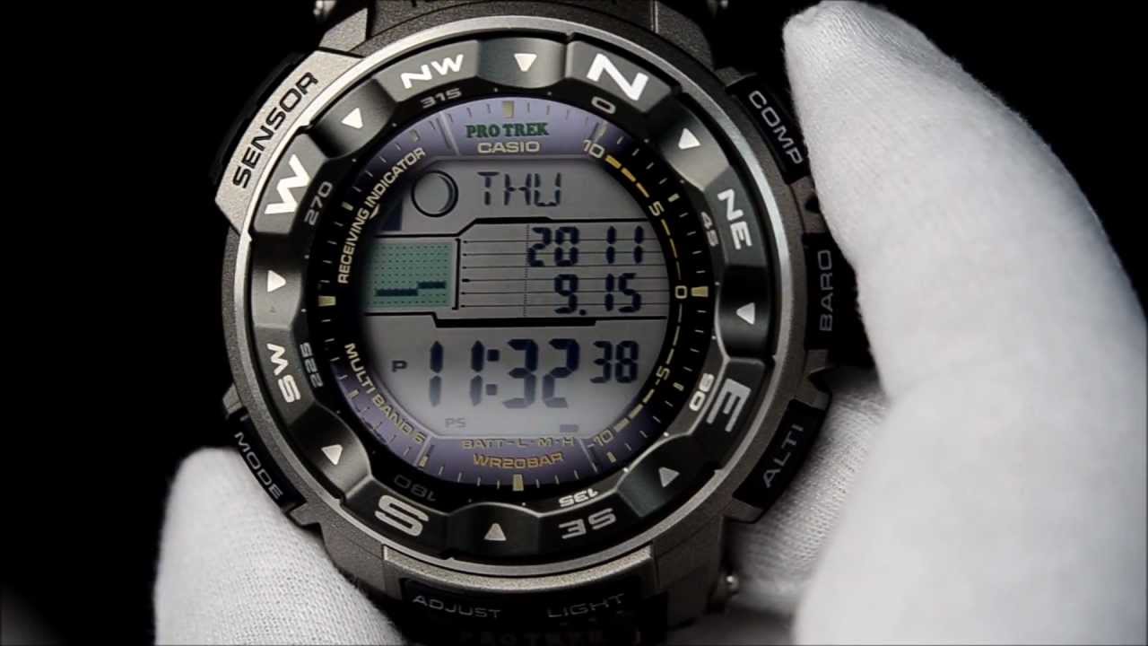 CASIO PROTREK PRW-2500T-7JF カシオ プロトレック - YouTube