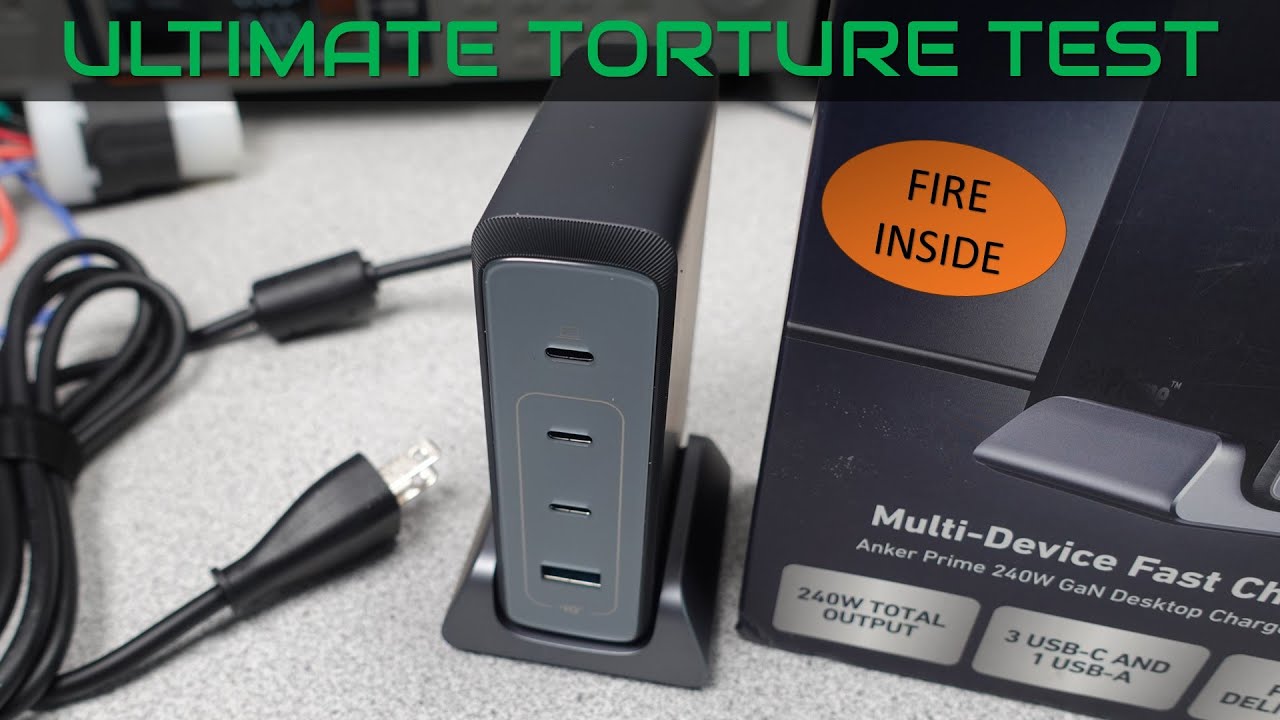 Anker Prime 240W GaN Desktop Charger (4 Ports) A2342 Review and