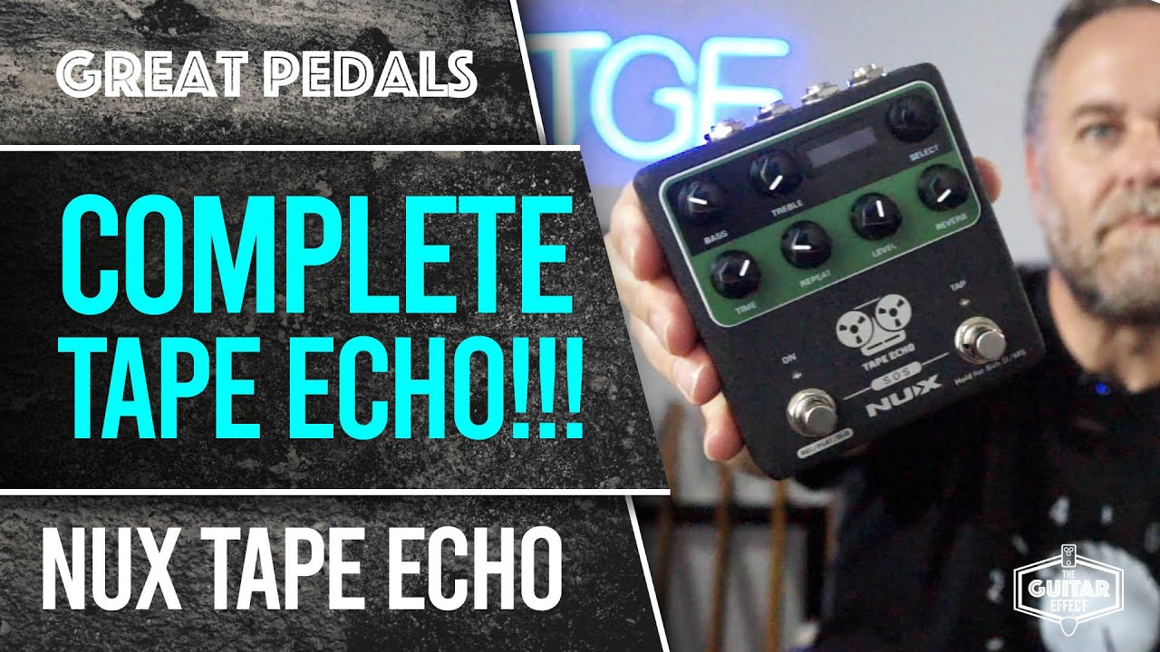 NUX Tape Echo. A really good delay and verb with its own identity