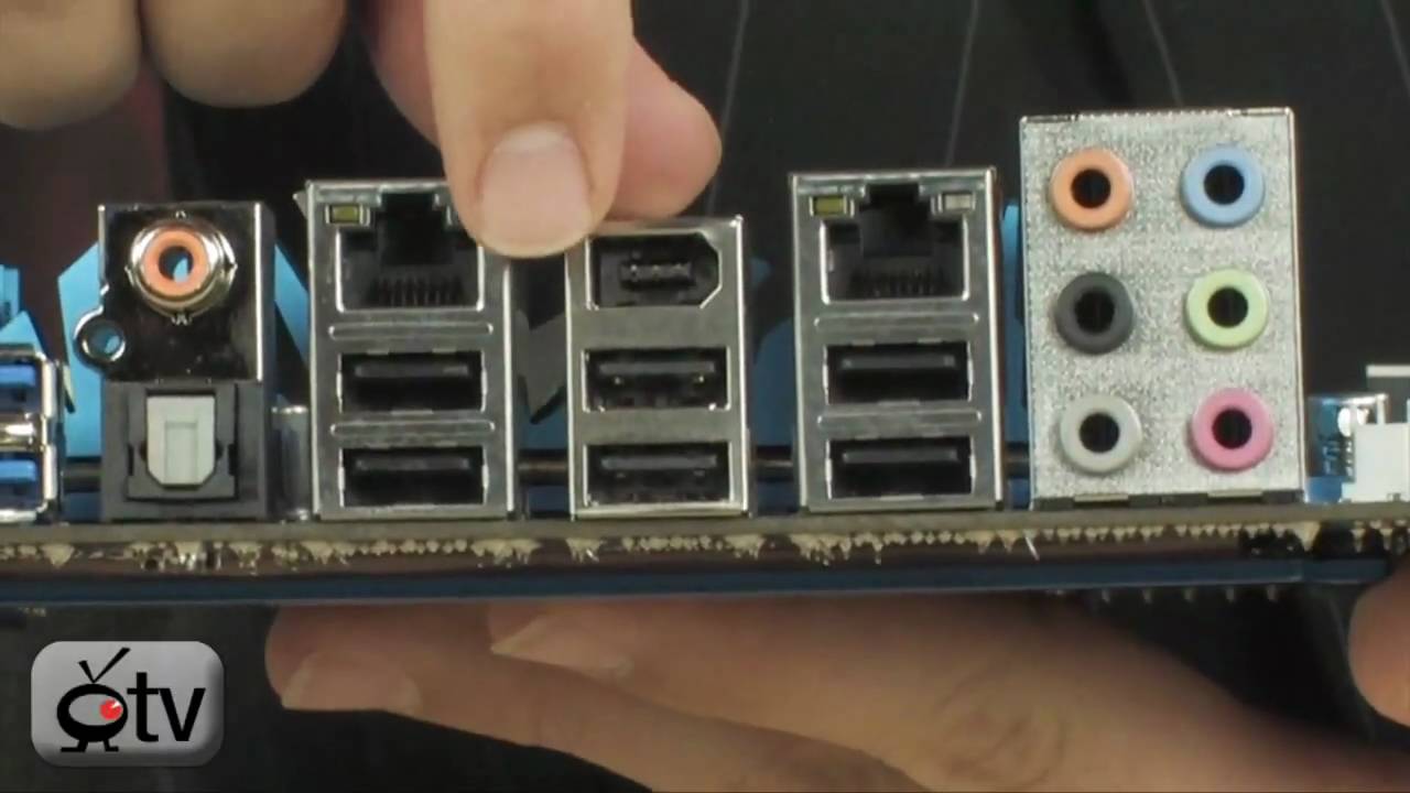 ASUS P7P55D-E Premium Motherboard - YouTube