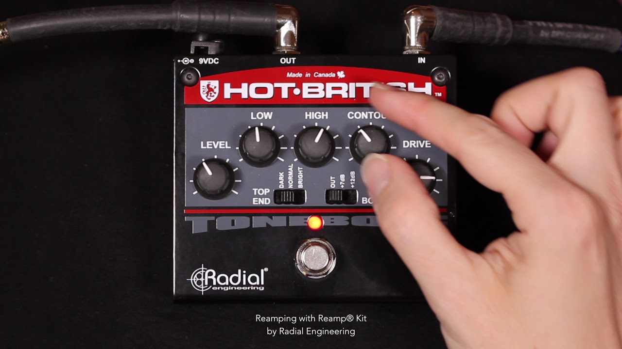 Tonebone by Radial Engineering Hot British V9 : Demo by Abel