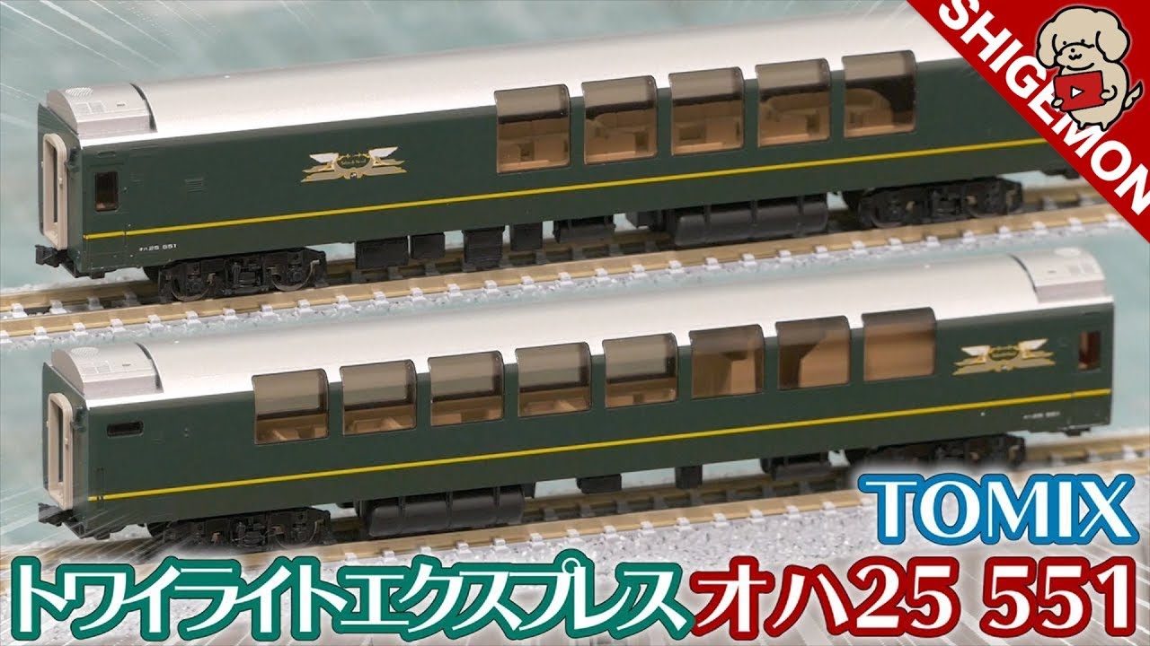 Japanese luxury sleeper train / Twilight Express / N-scale TOMIX