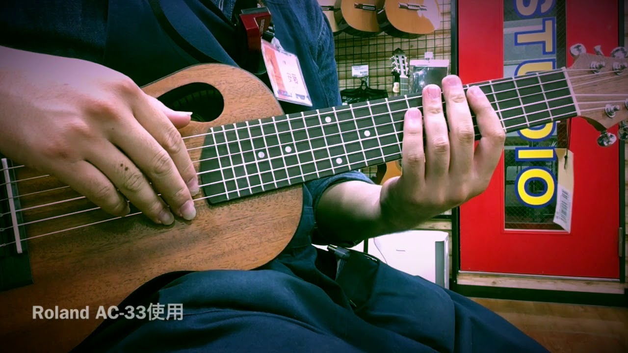 音音 GP1M/e NTM プチギター ナイロン弦 ピックアップ付 エレガット