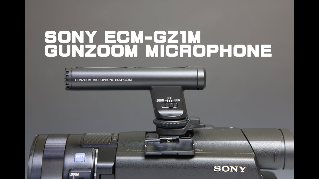 05 SONY ECM-GZ1M ガンズームマイク【録音テスト】#movie#動画 - YouTube