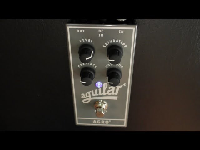 Aguilar Agro Pedal with Norm Stockton **ArtOfGroove.com** - YouTube