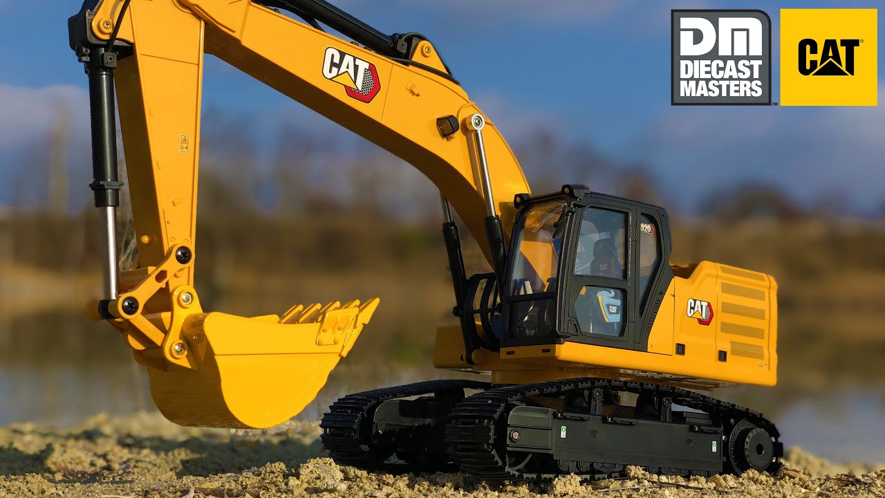 1/16 RC CAT 建機シリーズ 320 Excavator With Grapple and Hammer