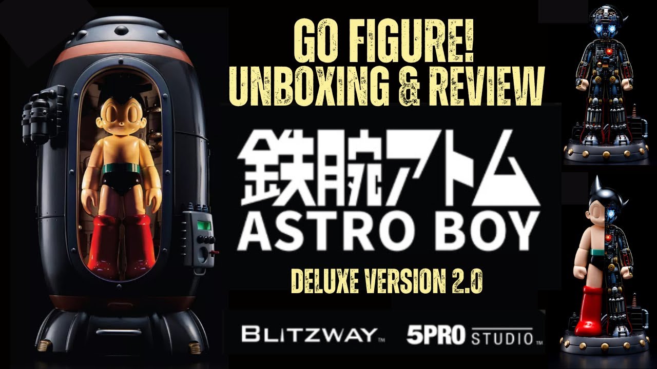 BLITZWAY ASTRO BOY DELUXE VERSION 2.0 figure unboxing and review