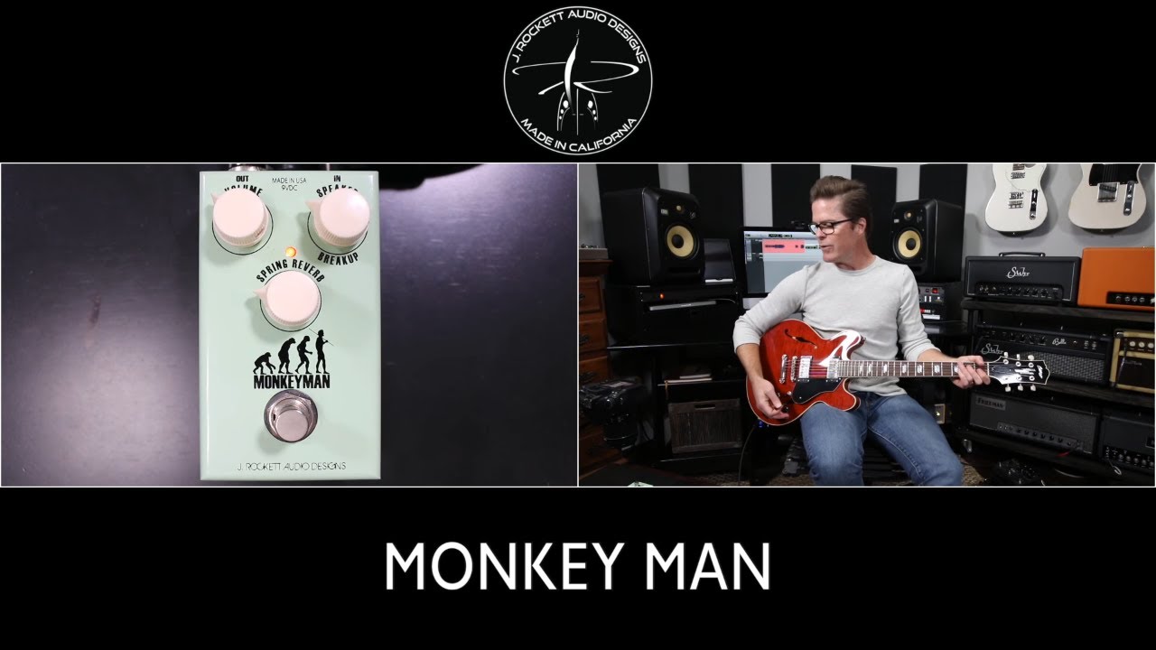 J Rockett Audio Designs Monkey Man Overdrive demo video by Shawn