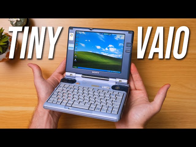 Sony's Rare Micro Laptop From 2002! (Vaio PCG U1) - YouTube