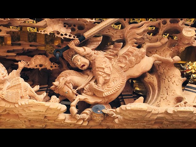 兵庫県 播州の祭り 屋台装飾 狭間彫刻 その3 柳正則 松本義廣 川原啓秀