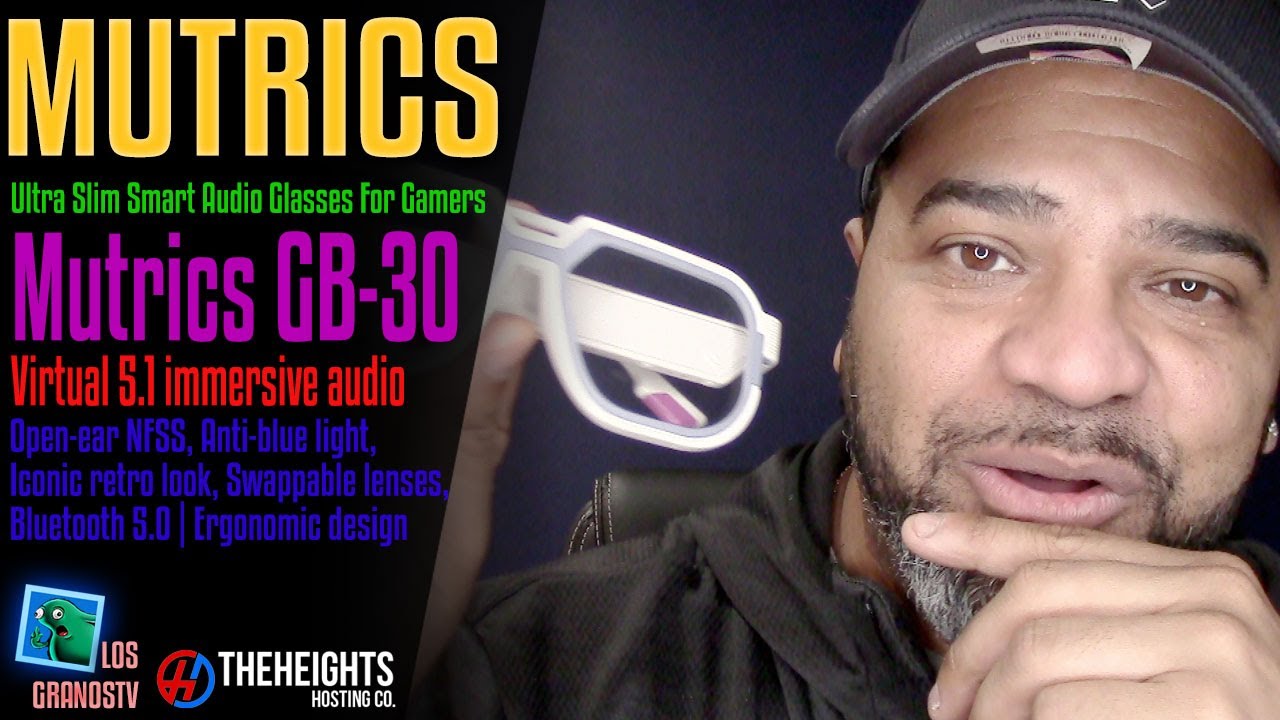 ゲームにも在宅ワークにも最適なスマートオーディオグラス【GB-30】(By