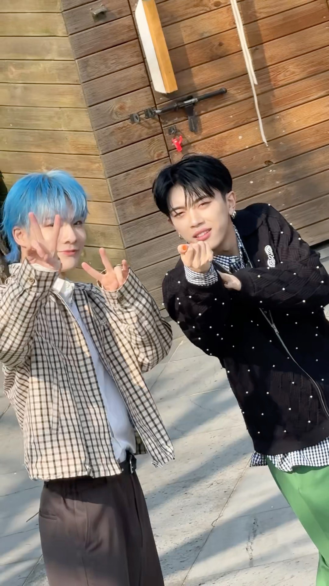 2階から突撃Tick-Tack🎥 @ MV撮影#DXTEEN #DXTN #田中笑太郎 #SHOTARO