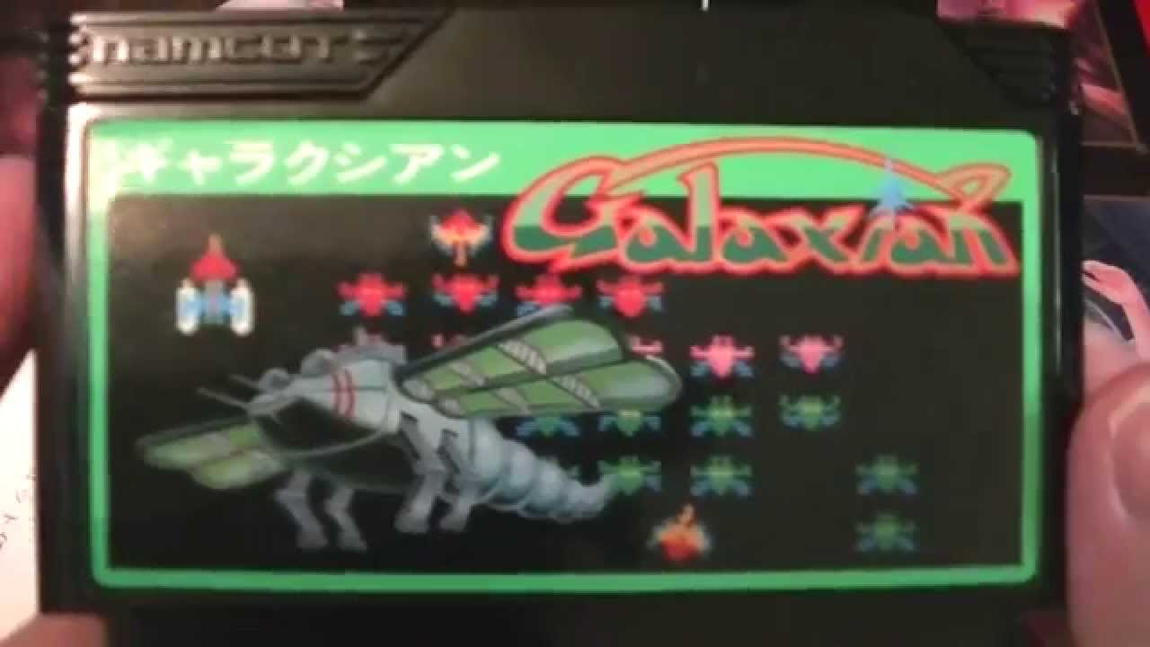 FC】ハードケース版のギャラクシアン / Galaxian【レア】 - YouTube