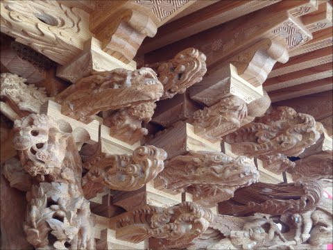 岸和田旧市 大工町のだんじり 彫り物詳細 スライドショー 2015.09.20