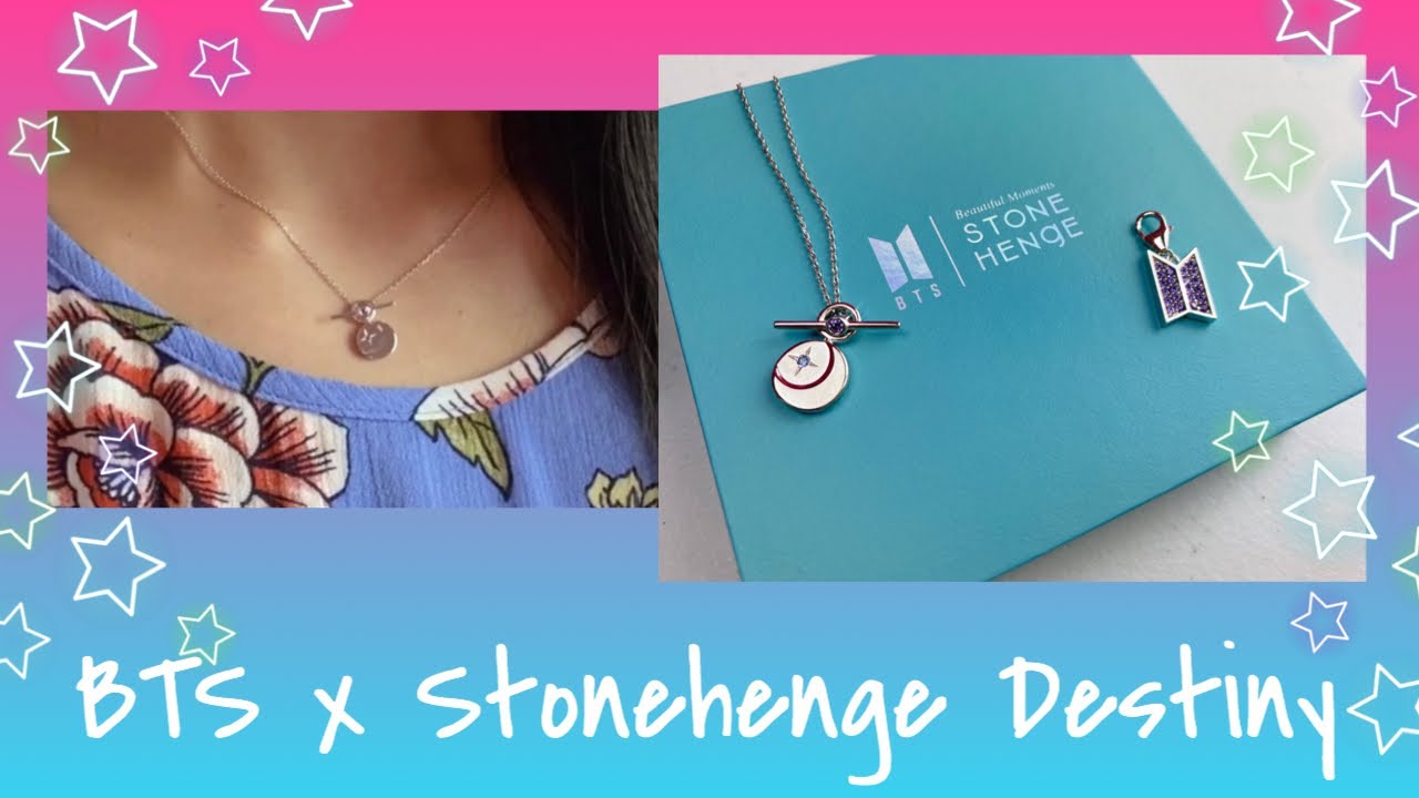 UNBOXING] BTS x STONEHENgE Moment of Light Destiny Necklace +