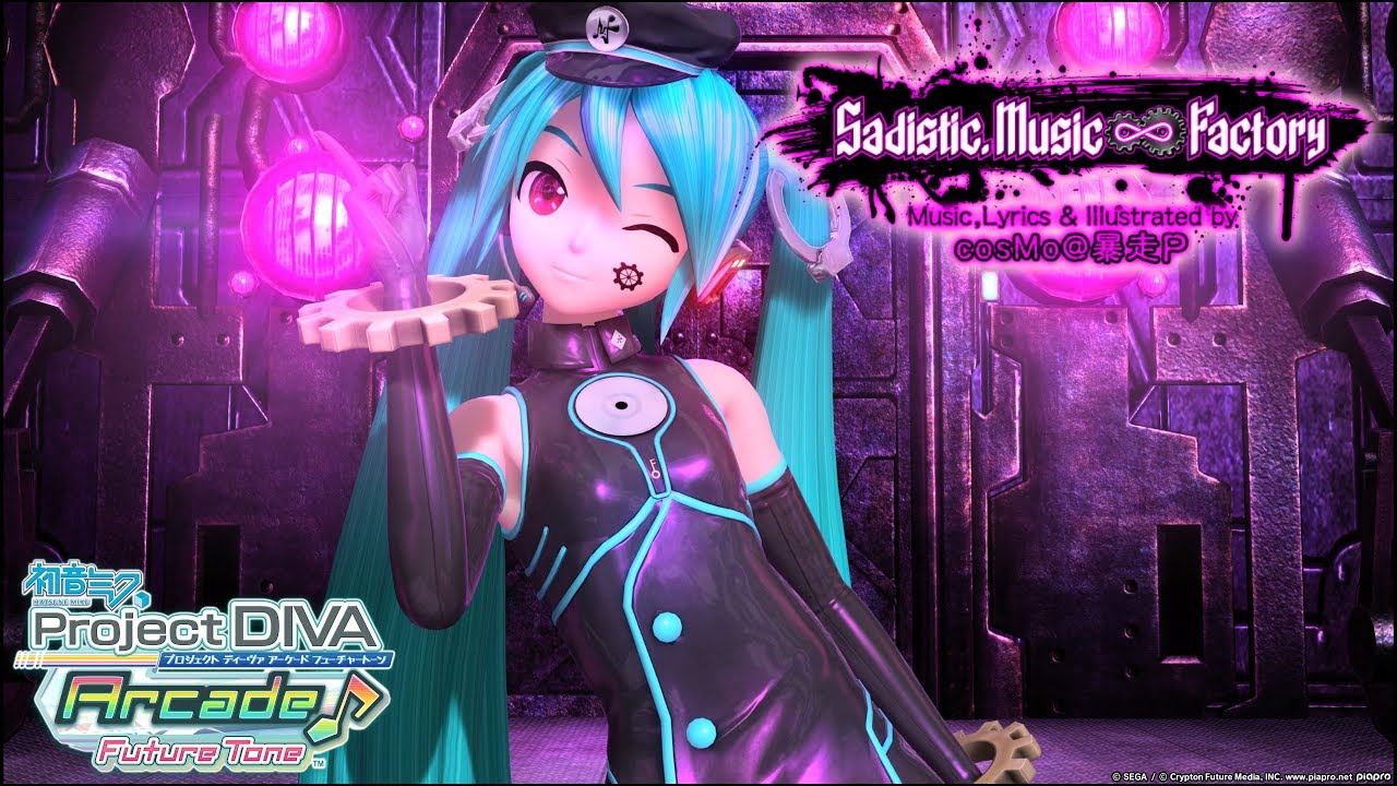 PDA-FT PV】Sadistic.Music∞Factory【初音ミク・わがまま工場長