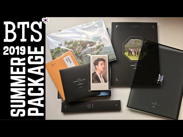 unboxing] Read BTS Suga's Diary w Me 🐱 2019 Summer Package - YouTube