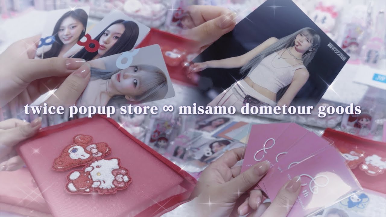 Goods Unboxing] Twice/Misamo/Popup Store ∞/Haute Couture/Sanrio
