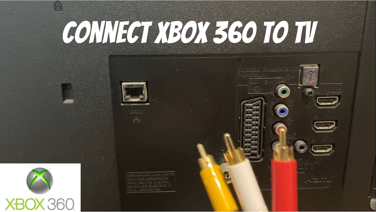 How To Connect Xbox 360 To TV (2021) - YouTube