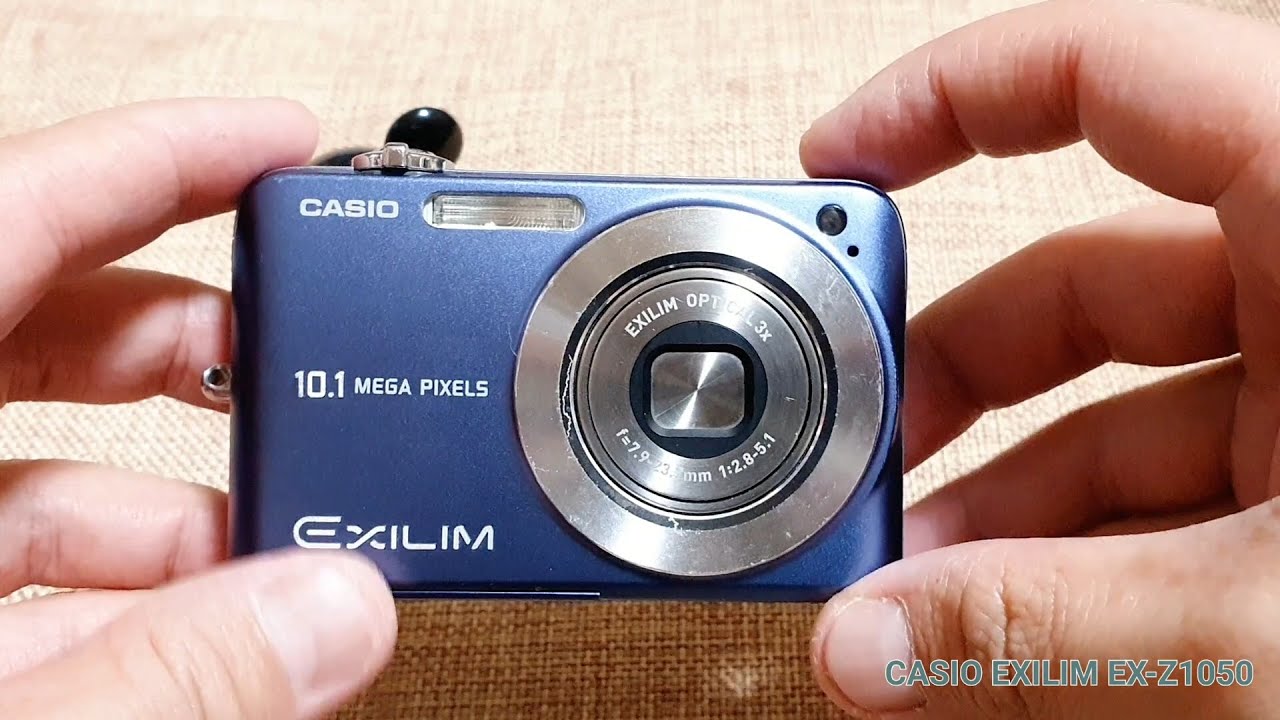 CASIO EXILIM EX-Z1050 - YouTube