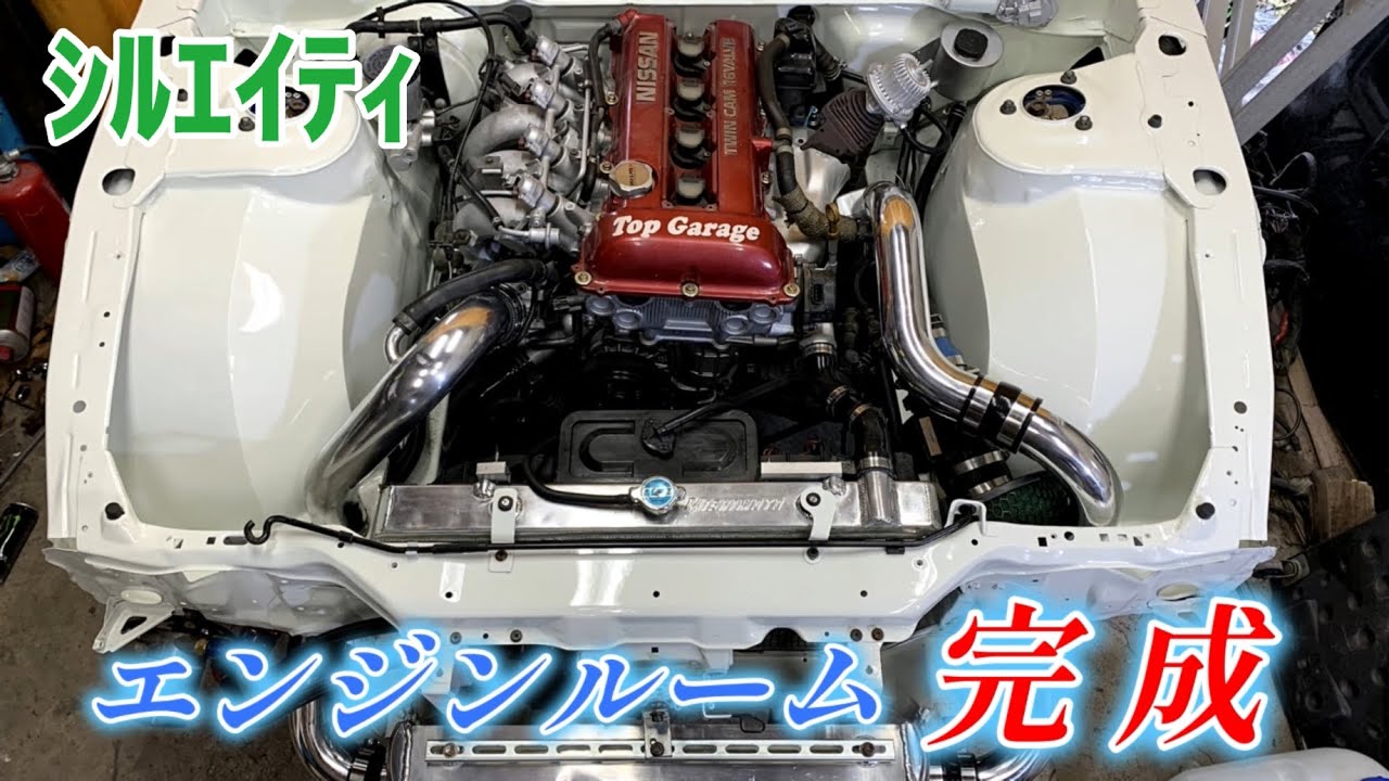 JZX100 Production ep.2] Unprecedented? Engine Room Making [Engine