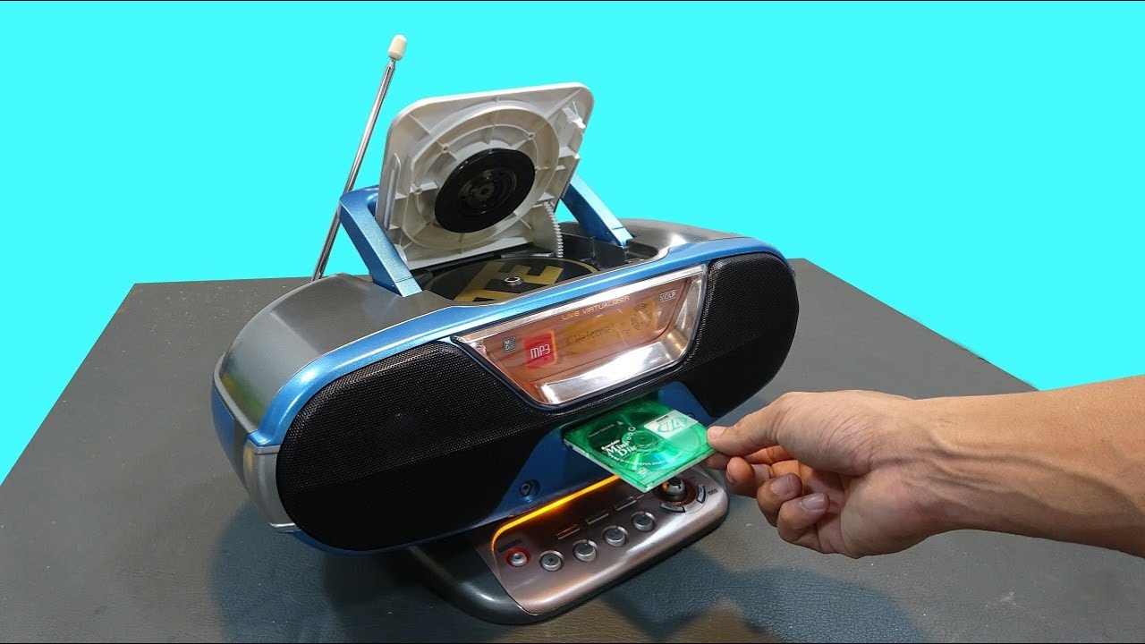 Panasonic RX-MDX61 Full Cleaning and Refurbish - YouTube