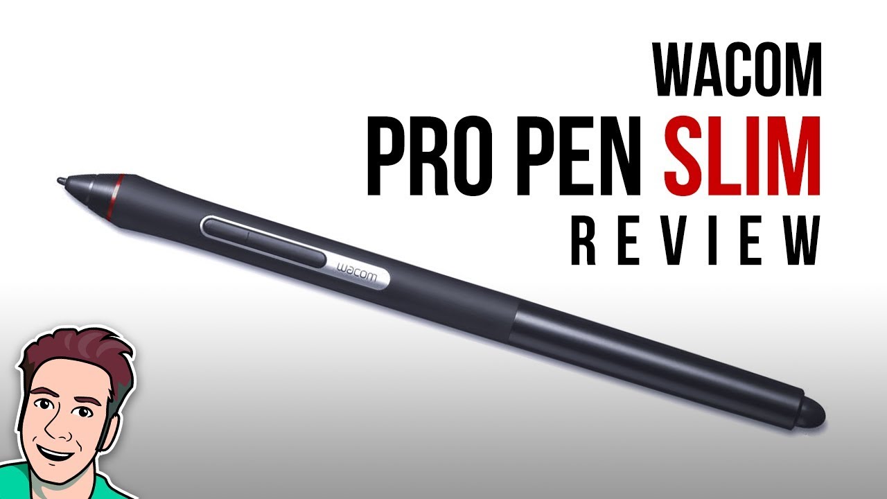 Wacom PRO PEN SLIM Review - YouTube