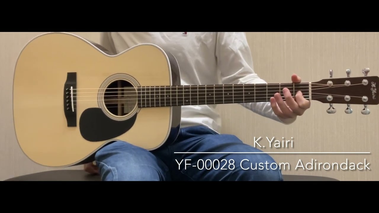 K.Yairi YF-00028 Custom Adirondack [LASTGUITAR] - YouTube