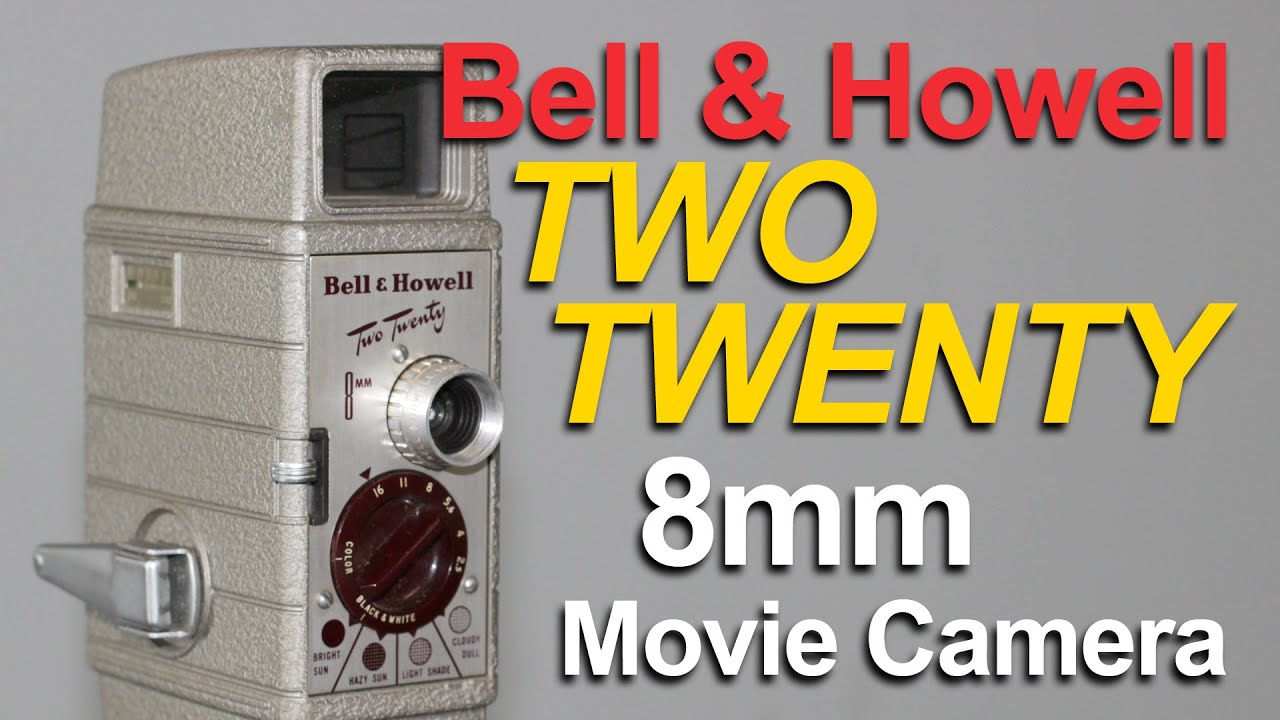 Bell & Howell Two Twenty - 8mm Camera Overview and Loading - YouTube