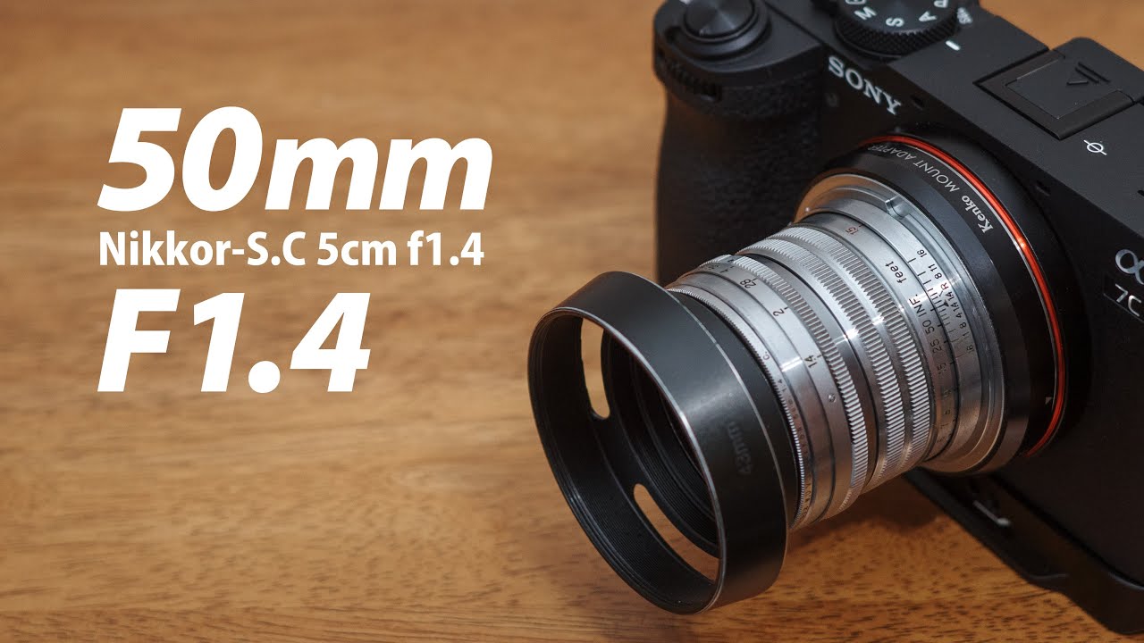 Nikon Nikkor-S.C 5cm f1.4: A large-aperture, standard lens for all