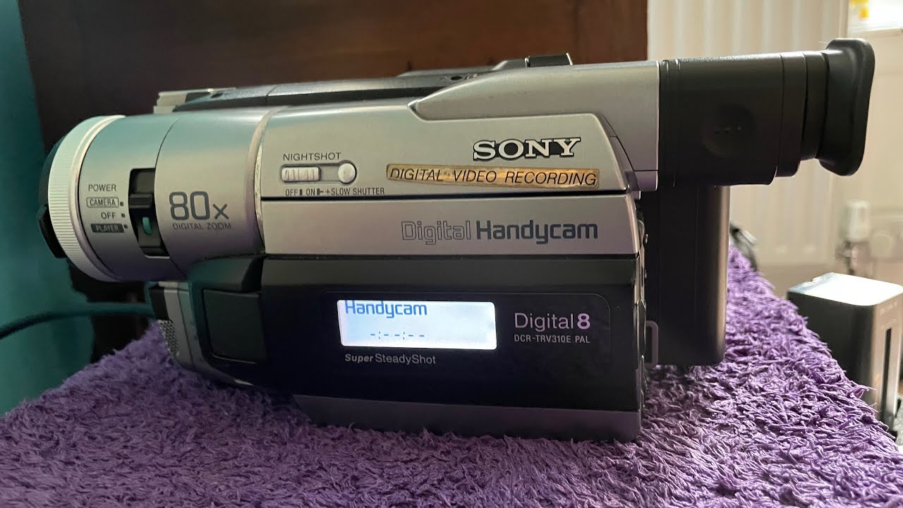 Sony DCR-TRV310E First Test In 2021! - YouTube