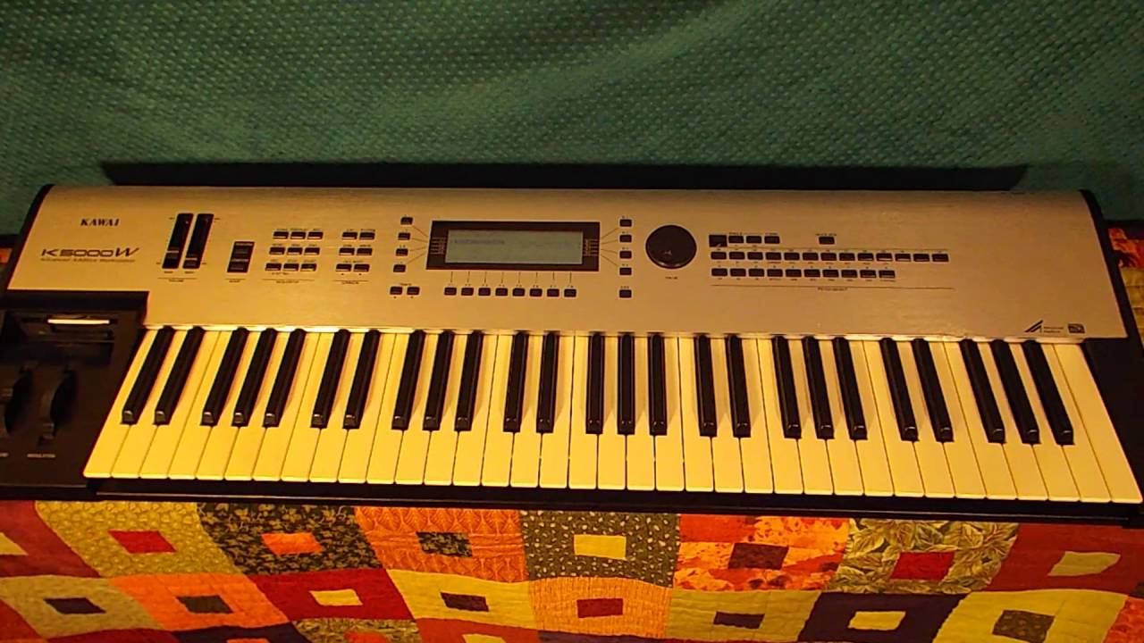 Kawai K5000W Synthesizer Factory Demo Songs - YouTube