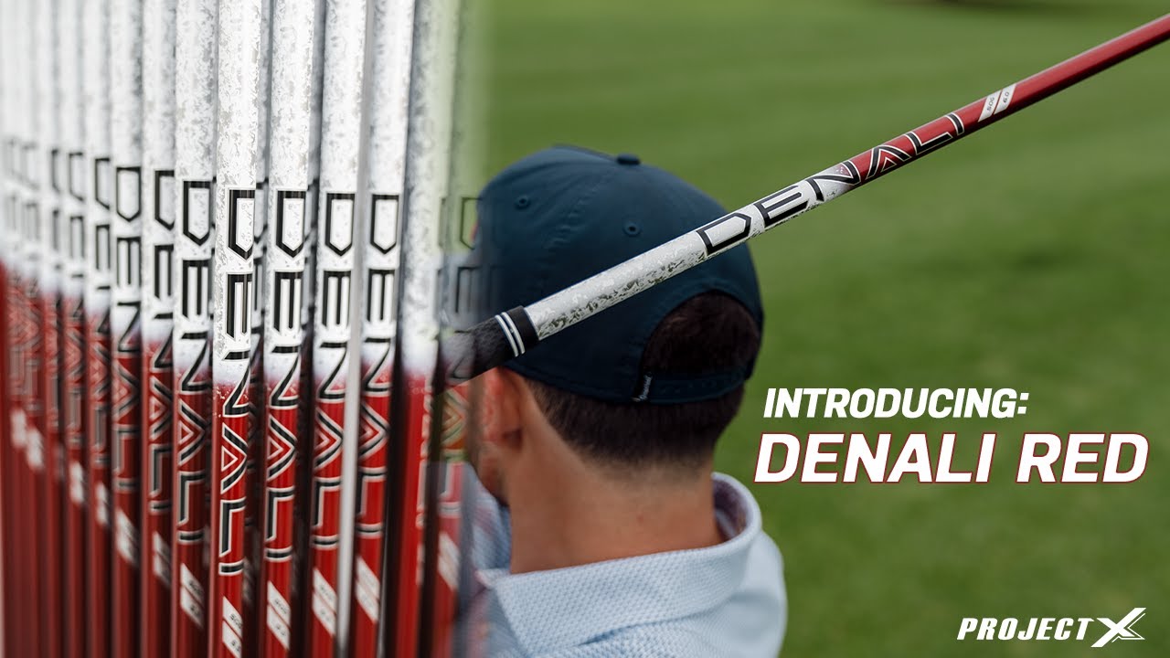 Assembled) Project X Denali Red Driver Shaft with Adapter Tip +